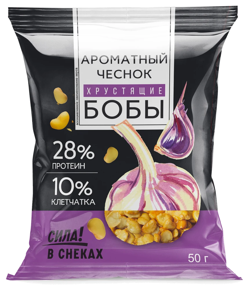 Хрустящие бобы — Ароматный чеснок